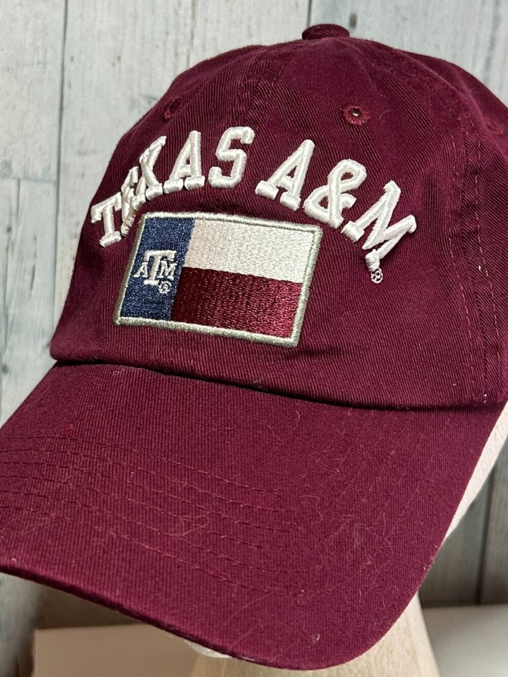 Texas A&M Texas Flag hat Adjustable Baseball Cap Logo Hat